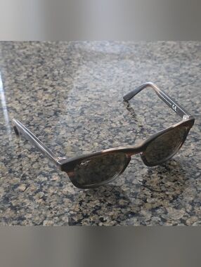 MAUI JIM KAA Point MP-BG MJ713-01B 51/20-139 Japan Made POINT Sunglasses Bronze